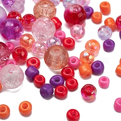 DIY Round Beads Jewelry Making Finding Kit&nbsp;DIY-YW0005-15B