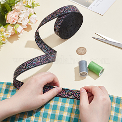 10 Yards Polyester Embroidery Ribbon&nbsp;OCOR-PH0006-18