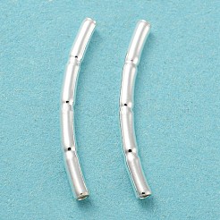 925 Sterling Silver Tube Beads&nbsp;STER-Z004-04D