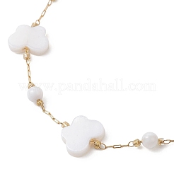 Natural Shell Beads Link Bracelets&nbsp;BJEW-JB13121