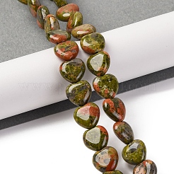 Natural Unakite Beads Strands&nbsp;G-I372-A05-01