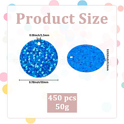 PVC Paillette/Sequin Pendants&nbsp;PVC-WH20005-01A