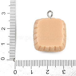 Opaque Resin Pendants&nbsp;RESI-S016-01C