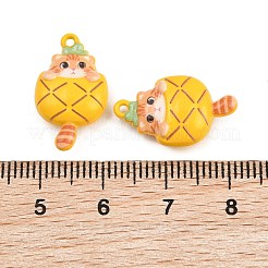 Baking Paint Zinc Alloy Pendants&nbsp;AL-CBA032C-04