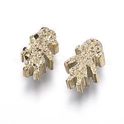 Imitation Druzy Gemstone Resin Beads&nbsp;RESI-L026-J