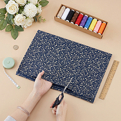 Chinese-style Printed Cotton Fabric&nbsp;DIY-BC0018-21A