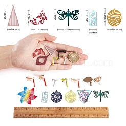 DIY Earring Making Finding Kits&nbsp;FIND-SZ0009-05
