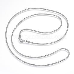 304 Stainless Steel Snake Chain Necklaces&nbsp;NJEW-D285-03