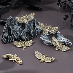 6Pcs Gothic Alloy Lapel Pins for Backpack Clothes&nbsp;JEWB-FH0002-83AG