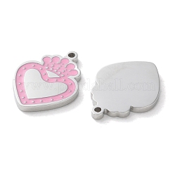 304 Stainless Steel Pendants&nbsp;STAS-M102-05P