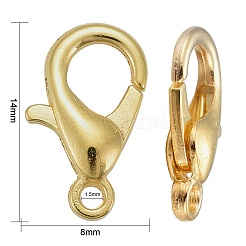 Zinc Alloy Lobster Claw Clasps&nbsp;E105-G