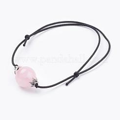Adjustable Waxed Polyester Cord Beaded Bracelets&nbsp;BJEW-JB03351