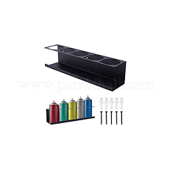 Zinc Alloy Wall Mounted Cylinder Tube Display Rack&nbsp;AJEW-WH0542-049
