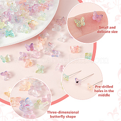 10 Sets 5 Colors Glitter Glass Cabochons&nbsp;MRMJ-GA0001-22