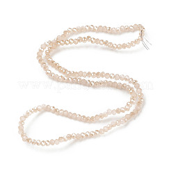 Electroplate Glass Beads Strands&nbsp;EGLA-J144-HR-C05