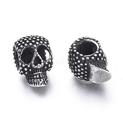 Halloween 304 Stainless Steel European Beads&nbsp;STAS-F243-44AS