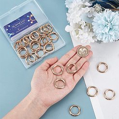 30Pcs Alloy Spring Gate Rings&nbsp;FIND-SC0009-08
