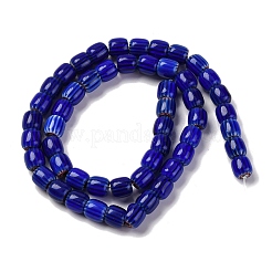 Handmade Lampwork Chevron Beads Strands&nbsp;X-LAMP-K041-01B-21