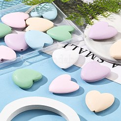 18Pcs 6 Colors Wood Beads&nbsp;WOOD-FS0001-44