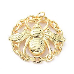 Brass Pendants&nbsp;KK-D004-22G