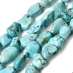 Natural Green Turquoise Beads Strands&nbsp;G-N0312-01