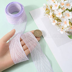 Polyester Pleated Ribbons&nbsp;SRIB-WH20020-005F