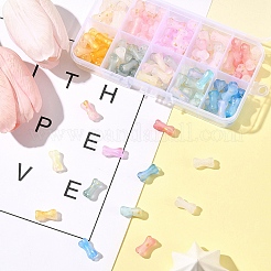 130Pcs 13 Colors Gradient Color Transparent Acrylic Beads&nbsp;OACR-FS0002-04