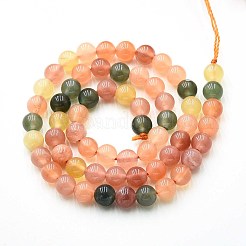 Natural Quartz Beads Strands&nbsp;G-N355-6mm-23