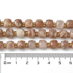 Natural Sunstone Beads Strands&nbsp;G-Q010-A01-01