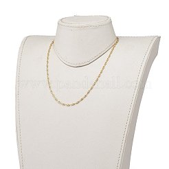 Brass Link Chain Bracelet & Necklace & Anklets Jewelry Sets&nbsp;SJEW-JS01167