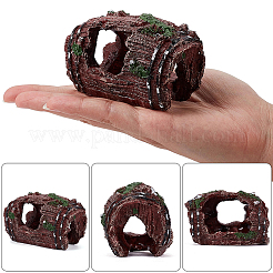 2Pcs 2 Colors Resin Stump Display Decorations&nbsp;DJEW-GF0001-87