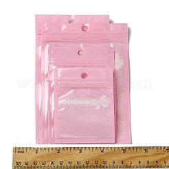 40Pcs 4 Styles Plastic Packaging Resealable Bags&nbsp;OPP-FS0001-04