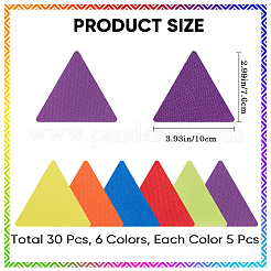 30Pcs 6 Colors Spot Markers Carpet Markers&nbsp;DIY-WH0013-62D