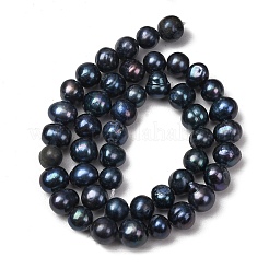 Natural Cultured Freshwater Pearl Beads Strands&nbsp;PA-CBABE82-07