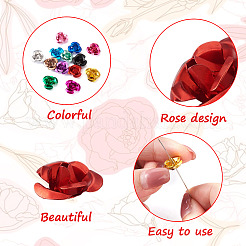 650 Pcs 13 Colors Aluminum Cabochons&nbsp;MRMJ-FW0001-01C