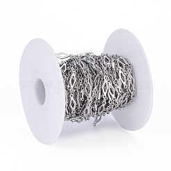 Tarnish Resistant 304 Stainless Steel Link Chains&nbsp;CHS-G014-07P