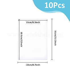 A4 PVC Plastic ID Name Card Holder&nbsp;LS-AJEW-WH0083-70C