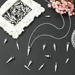 60Pcs 6 Styles 201/304 Stainless Steel Pendants&nbsp;STAS-CJ0002-93
