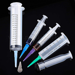120Pcs 12 Colors TT Plastic Needles&nbsp;TOOL-BC0001-23