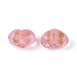 Handmade Gold Sand Lampwork Beads&nbsp;LAMP-T026-02A-02