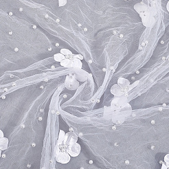 3D Flower Nylon Fabric&nbsp;AJEW-WH20006-147