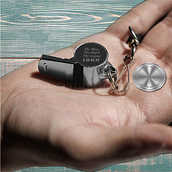 Tarnish Resistant 304 Stainless Steel Whistles&nbsp;DIY-WH0344-036