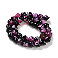 Natural Fire Crackle Agate Beads Strands&nbsp;G-M437-A01-01G