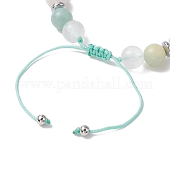 Gemstone Braided Bead Bracelets for Women Girl&nbsp;BJEW-JB11140