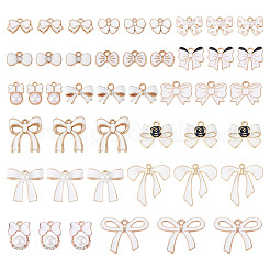 60Pcs 15 Styles Alloy Enamel Pendants&nbsp;ENAM-TA0003-10
