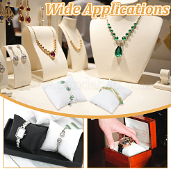 PU Leather Jewelry Watch/Bracelet Display Pillows&nbsp;ODIS-WH0043-198B