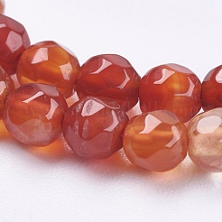 Natural Agate Beads Strands&nbsp;G-P365-07-4mm