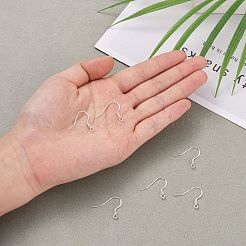 925 Sterling Silver Earring Hooks&nbsp;STER-K167-050S