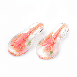 Handmade Lampwork Pendants&nbsp;LAMP-R138-05B-B