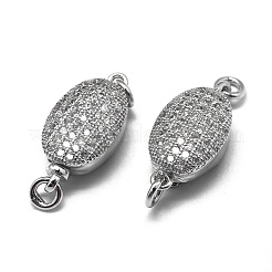 Anti-Tarnish Rhodium Plated 925 Sterling Silver Box Clasps&nbsp;STER-L057-011P